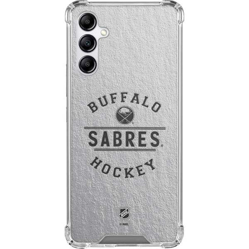 NHL Buffalo Sabres Black Text Gabb Phone 4 Clear Case