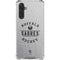 NHL Buffalo Sabres Black Text Galaxy A17 Clear Case