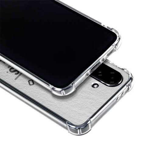 NHL Buffalo Sabres Black Text Galaxy A36 5G Clear Case