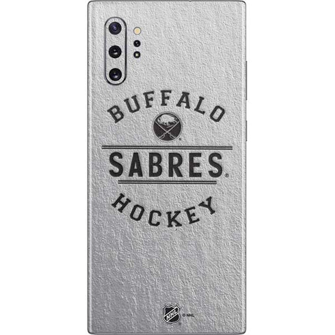 NHL Buffalo Sabres Black Text Galaxy Note 10 Plus Skin