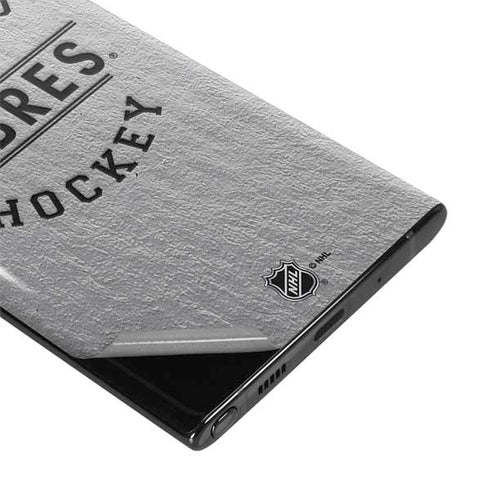NHL Buffalo Sabres Black Text Galaxy Note 10 Plus Skin