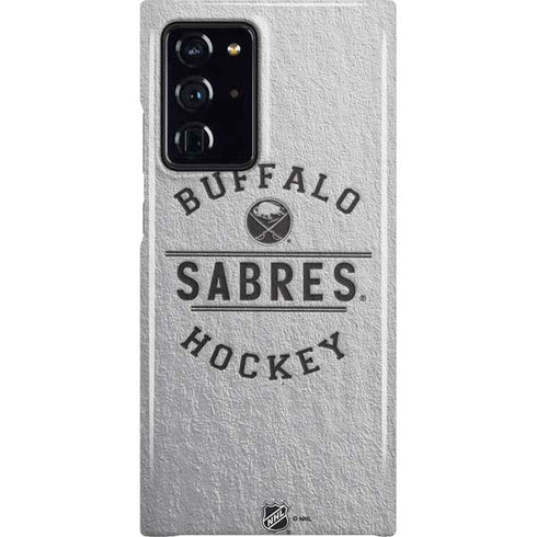 NHL Buffalo Sabres Black Text Galaxy Cases