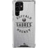NHL Buffalo Sabres Black Text Galaxy S22 Ultra Clear Case