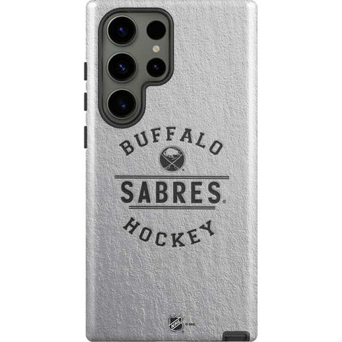 NHL Buffalo Sabres Black Text Galaxy S23 Ultra Pro Case