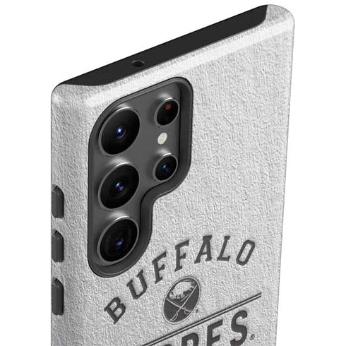 NHL Buffalo Sabres Black Text Galaxy S23 Ultra Pro Case