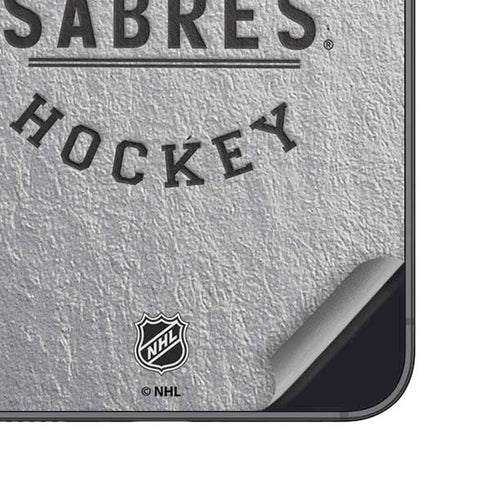 NHL Buffalo Sabres Black Text Galaxy S25 Plus Skin