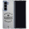 NHL Buffalo Sabres Black Text Galaxy Z Fold5 5G Clear Case