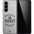 NHL Buffalo Sabres Black Text Galaxy Z Fold5 5G Skin