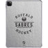 NHL Buffalo Sabres Black Text iPad Pro 11in (2024) Clear Case