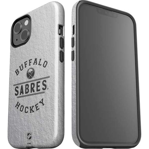NHL Buffalo Sabres Black Text iPhone 15 Impact Case