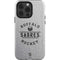 NHL Buffalo Sabres Black Text iPhone 15 Pro Impact Case