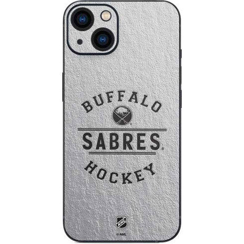 NHL Buffalo Sabres Black Text iPhone 15 Skin