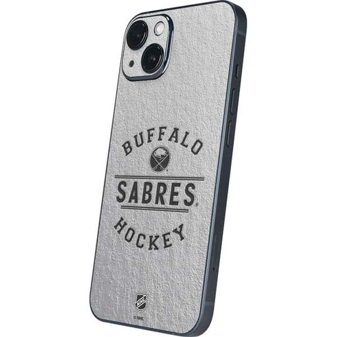 NHL Buffalo Sabres Black Text iPhone 15 Skin