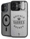 NHL Buffalo Sabres Black Text iPhone 16 Kickstand Case