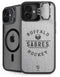 NHL Buffalo Sabres Black Text iPhone 16 Plus Kickstand Case