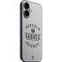 NHL Buffalo Sabres Black Text iPhone 16 Plus Skin