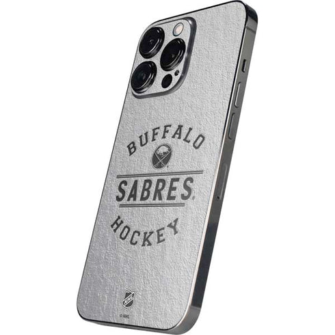 NHL Buffalo Sabres Black Text iPhone 16 Pro Max Skin