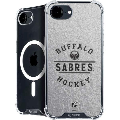 NHL Buffalo Sabres Black Text iPhone 16e MagSafe Case