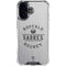 NHL Buffalo Sabres Black Text iPhone 17 Clear Case