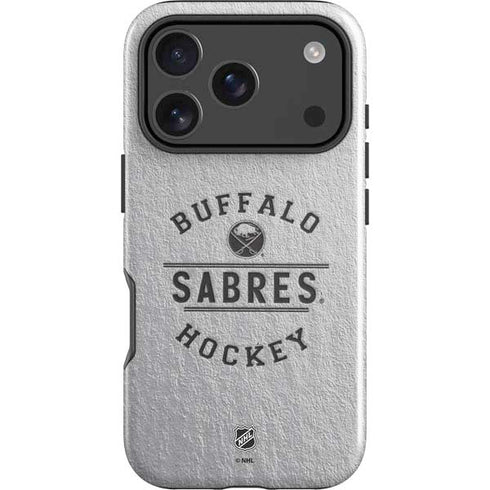 NHL Buffalo Sabres Black Text iPhone 18 Pro Impact Case