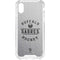 NHL Buffalo Sabres Black Text iPhone XS Clear Case