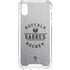 NHL Buffalo Sabres Black Text iPhone XS Clear Case