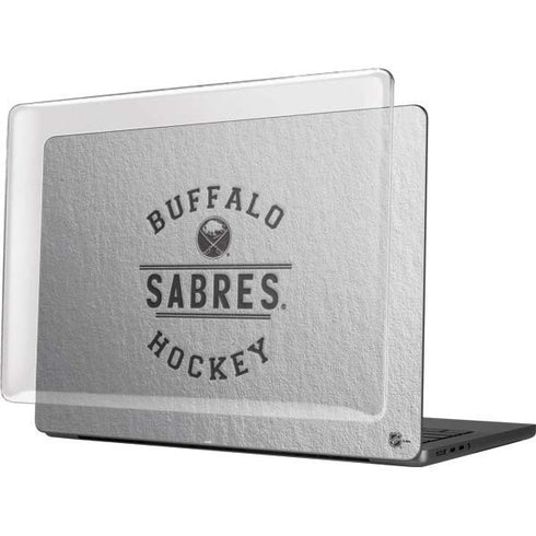 NHL Buffalo Sabres Black Text MacBook Pro 14in (2021-24) Case plus Skin
