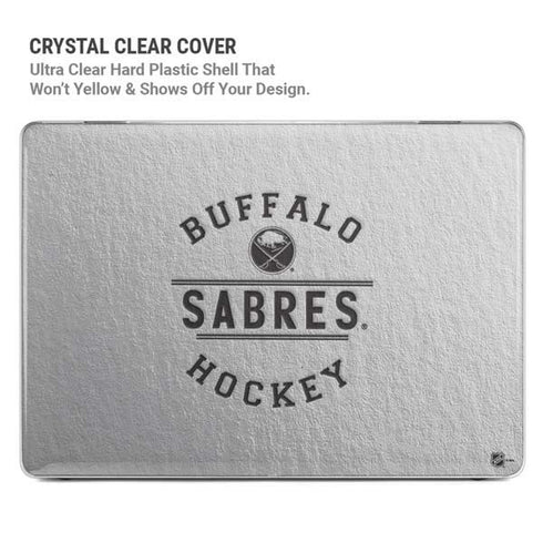 NHL Buffalo Sabres Black Text MacBook Pro 14in (2021-24) Case plus Skin