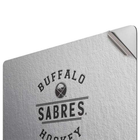 NHL Buffalo Sabres Black Text Apple MacBook Pro 16-inch Skin