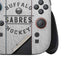 NHL Buffalo Sabres Black Text Nintendo Switch 2 (2025) Joy-Con Controller Skin