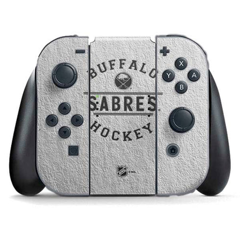 NHL Buffalo Sabres Black Text Nintendo Skins