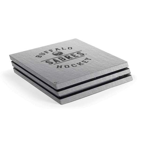 NHL Buffalo Sabres Black Text PlayStation PS4 Skins