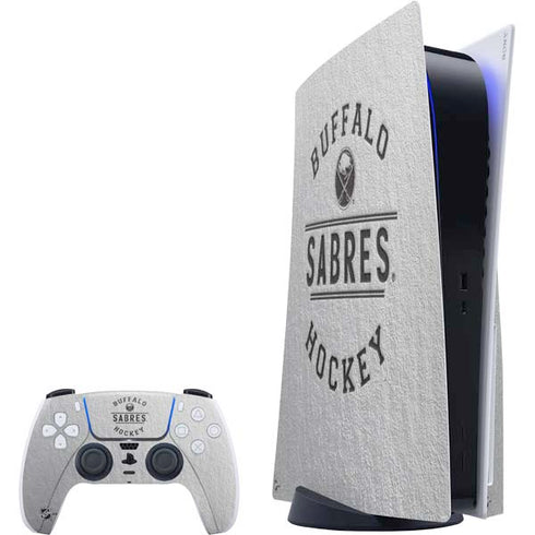 NHL Buffalo Sabres Black Text PlayStation PS5 Skins