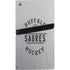 NHL Buffalo Sabres Black Text PS5 Pro Disk Console Skin