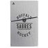 NHL Buffalo Sabres Black Text PS5 Slim Digital Edition Console Skin