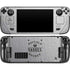 NHL Buffalo Sabres Black Text Steam Deck Handheld Gaming Computer OLED Skin