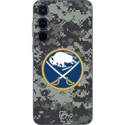 NHL Buffalo Sabres Camo Galaxy A55 5G Skin