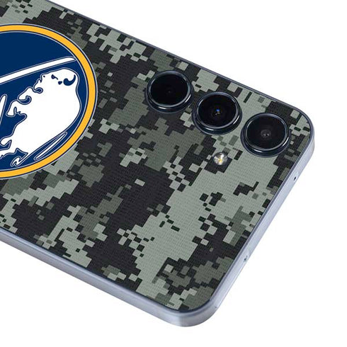 NHL Buffalo Sabres Camo Galaxy A55 5G Skin