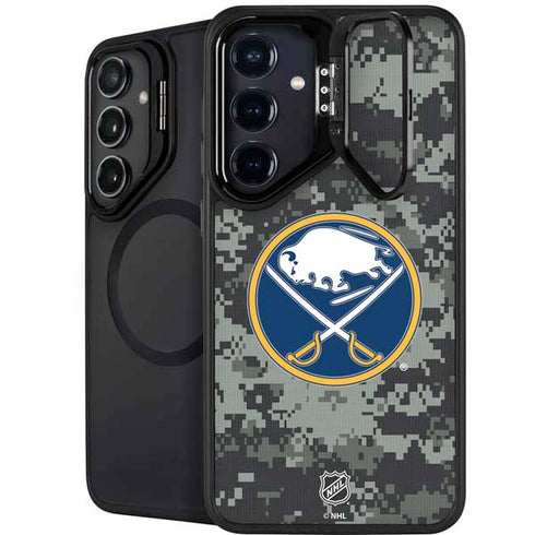 NHL Buffalo Sabres Camo Galaxy S24 Kickstand Case