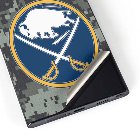 NHL Buffalo Sabres Camo Galaxy S25 Ultra Skin