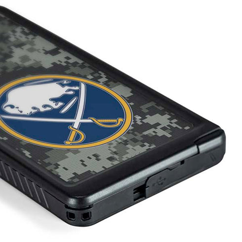 NHL Buffalo Sabres Camo Galaxy S24 Ultra Waterproof Case