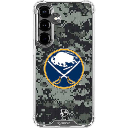 NHL Buffalo Sabres Camo Galaxy S26 Plus Clear Case