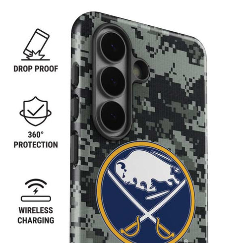 NHL Buffalo Sabres Camo Galaxy S26 Plus Impact Case