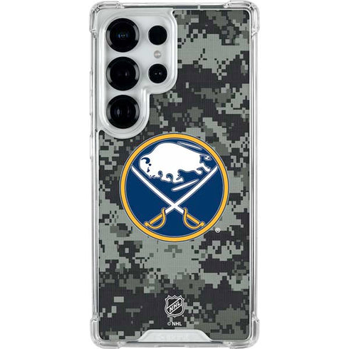 NHL Buffalo Sabres Camo Galaxy S26 Ultra Clear Case