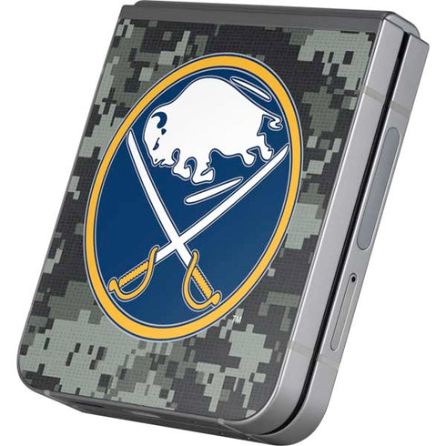 NHL Buffalo Sabres Camo Galaxy Z Flip6 Skin