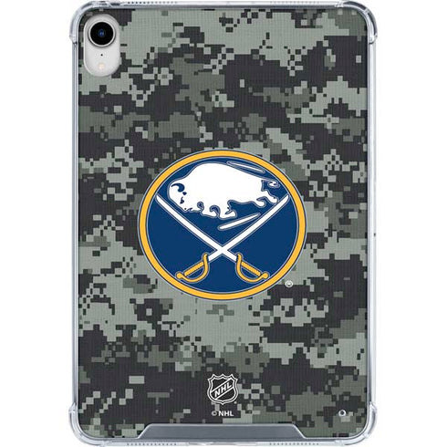 NHL Buffalo Sabres Camo iPad 11th Gen (2025) Clear Case