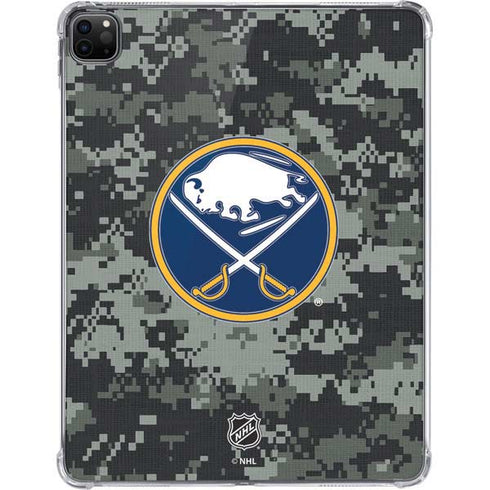 NHL Buffalo Sabres Camo iPad Pro 11in (2024) Clear Case