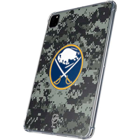 NHL Buffalo Sabres Camo iPad Pro 11in (2024) Clear Case