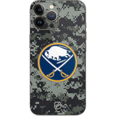 NHL Buffalo Sabres Camo iPhone 15 Pro Max Skin