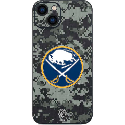 NHL Buffalo Sabres Camo iPhone 15 Skin